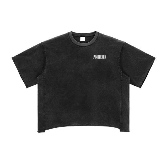 Unbothered Distressed Tee